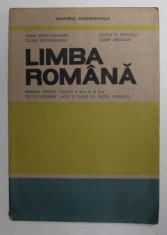 LIMBA ROMANA , MANUAL PENTRU CLASELE A IX -A SI A X-A de ELENA BEREA - GAGEANU ...CEZAR TABARCEA , 1993