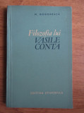 Nicolae Gogoneata - Filozofia lui Vasile Conta