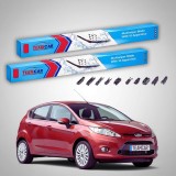 Cumpara ieftin Ștergătoare Ford Fiesta Gen VI Pre-facelift Hatchback 2008-2012 | Set Față Flat Premium &ndash; TeamCar&reg;