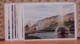 RUSIA - SANK PETERSBURG - GRADINA CU FINTINILE ARTEZIENE A PALATULUI DE VARA-