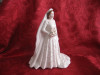 FIGURINA BIBELOU PORTELAN ENGLEZESC ROYAL WORCESTER QUEEN ELIZABETH 22 CM