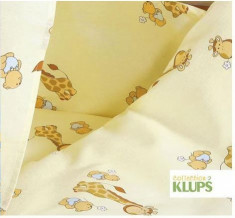 Klups set lenjerie 6 piese - K014 Giraffe - beige foto