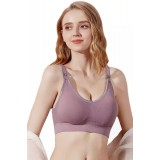 Sutien Alăptat fără Cusături și fără &Icirc;ntărituri - Violet - Violet, M-L