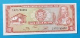 10 Soles de oro Bancnota veche Peru - stare foarte buna - UNC