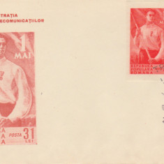 1950 Romania - FDC 1 Mai (dantelat + nedantelat), LP 264 & LP 264 a