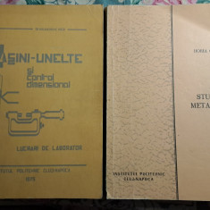 Masini-unelte, Studiul metalelor, laborator