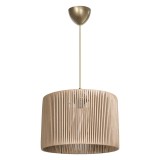 Cumpara ieftin Plafoniera PWL-1118 pakoworld &Aring;27 Natural D30x24cm