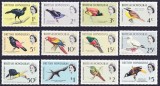 DB1 Fauna Pasari Honduras Britanic 12 v. MNH, Nestampilat