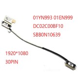 Cablu video LVDS Laptop, Lenovo, ThinkPad T480S Type 20L7, 20L8, 01YN993, 01EN999, DC02C00BF10, DC02C00BF00, FHD, ET481 EDP Cable, 30 pini