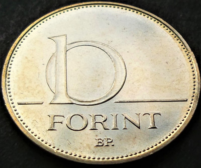 Moneda 10 FORINTI (Forint) - UNGARIA, anul 2008 *cod 2781 = UNC foto