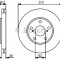 Disc frana TOYOTA AURIS (NRE15, ZZE15, ADE15, ZRE15, NDE15) (2006 - 2012) BOSCH 0 986 479 425