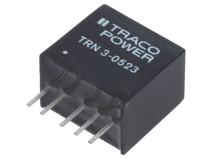 Convertor DC/DC 3W 15V/-15V