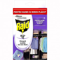 Gel Anti Molii Raid, 6 Buc/Set, 3 gr, Insecticid, Lavanda, Insecticid Molii Raid, Solutie Gel Anti Molii Raid, Solutii Impotriva Moliilor Raid, Insect foto