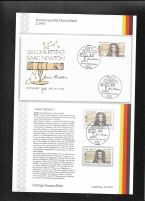 Germania FDC 2.1993 foto