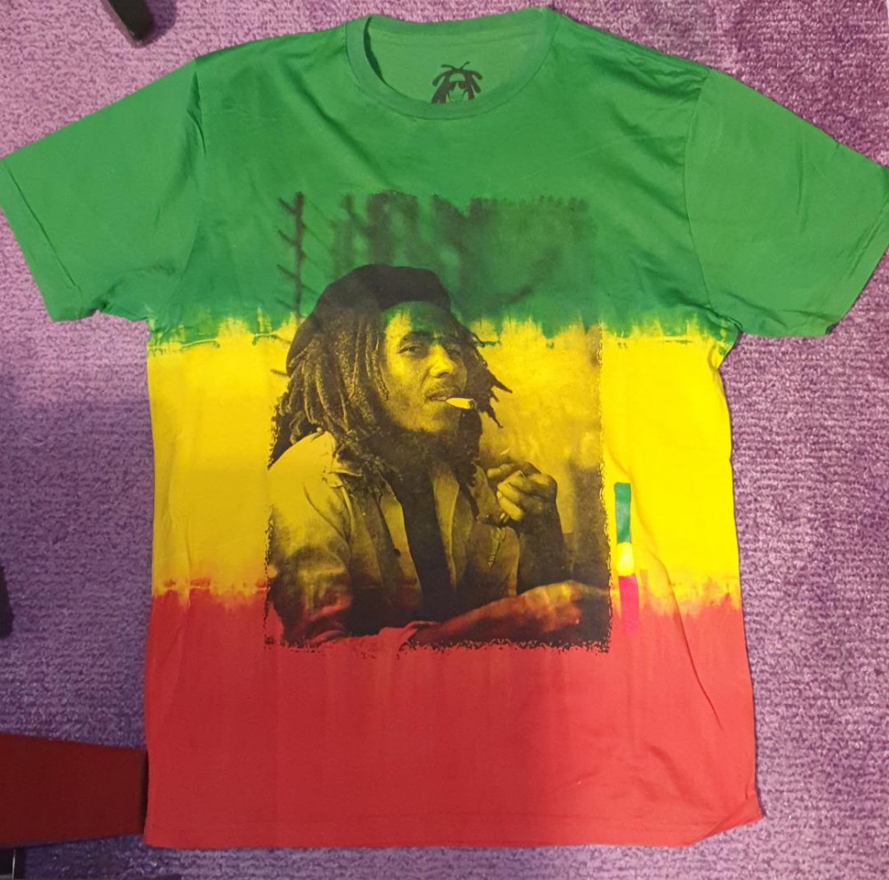 Tricou Jamaica Bob Marley Markfoo Rastafari nou, marimea M adult | arhiva  Okazii.ro