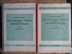 SCULE ASCHIETOARE SI PORTSCULE PENTRU PRELUCRAREA METALELOR Vol.1.2.