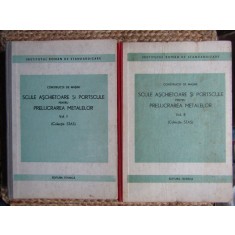 SCULE ASCHIETOARE SI PORTSCULE PENTRU PRELUCRAREA METALELOR Vol.1.2.