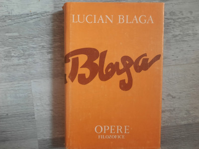 Opere filozofice vol.9 Trilogia culturii de Lucian Blaga foto