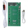 Kaisi K-9208 Placă profesională de &icirc;ncărcare pentru activarea bateriei cu cablu micro USB pentru Apple, Samsung