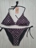 Costum de baie dama 2 piese, cupe burete detasabil, slip reglabil, marimi S, M, L, XL, XXL, calitate Plus