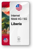 ESIM Internet Liberia, valabil 30 zile, trafic 5 GB, Standard