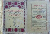 Calendarul National al ziarului America ,1930 , Cleveland , Ohio ,bogat ilustrat