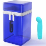 B Swish Bcute Curve Ediție Limitată Clasică Infinită Albastră Vibrator Re&icirc;ncărcabil din Silicon