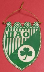 Fanion (model vechi) fotbal - PANATHINAIKOS Atena (Grecia)