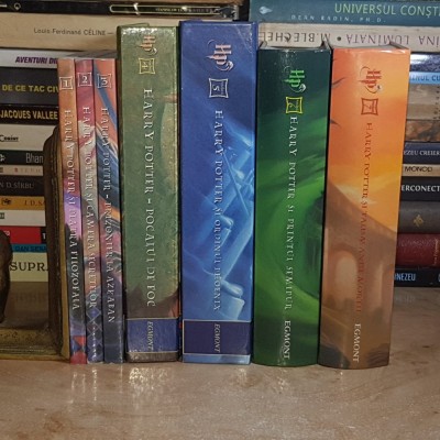 J.K. ROWLING - HARRY POTTER * 7 VOLUME ( SERIE COMPLETA ) , EGMONT , 2003 / 2007 * foto