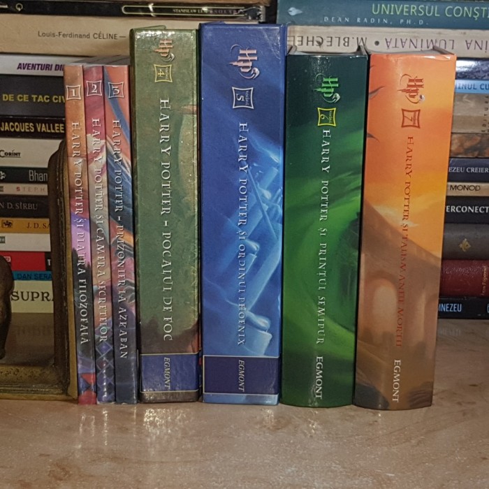 J.K. ROWLING - HARRY POTTER * 7 VOLUME ( SERIE COMPLETA ) , EGMONT , 2003 / 2007 *