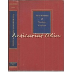 Finite Elements Of Nonlinear Continua - J. T. Oden