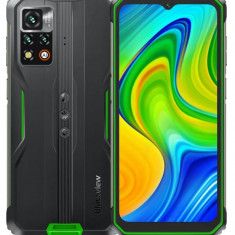 Telefon mobil Blackview BV9200 Verde, 4G, 6.6 FHD+, 8GB+6GB RAM, 256GB ROM, Android 12, MediaTek G96, Bt. v5.2, NFC, 5000mAh, Dual SIM