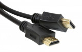 Cumpara ieftin Cablu HDMI - HDMI, Omega 41550, 4K, v.1.4, Gold-Plated, bulk,5 m, negru