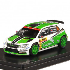 Macheta auto Skoda Fabia III R5 (2015) 1:43 Abrex - RallyRACC Catalunya - Costa