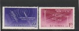 ROMANIA 1958 LP 451 CONFERINTA TELECOMUNICATIILOR - MOSCOVA SERIE MNH