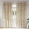 vidaXL Draperie cu perdele 2 pcs Crem 225 x 140 cm Catifea 4107735