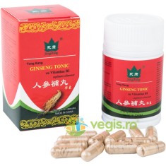 Ginseng Tonic cu Vitamina B1 397mg 30cps