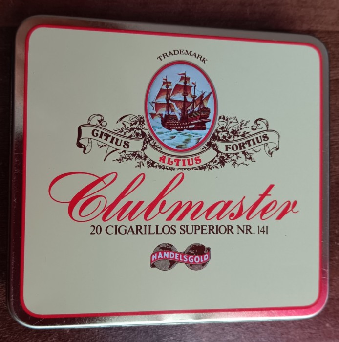 C11 12 - Cutie colectie - tigarete - Deckblatt-auslese - Clubmaster - Sumatra