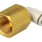 Racord Push-In 90&deg; Filetat 1-10bar