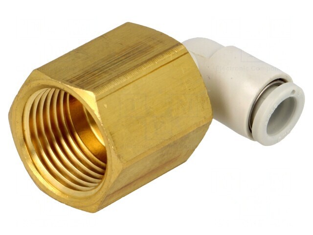 Racord Push-In 90&deg; Filetat 1-10bar