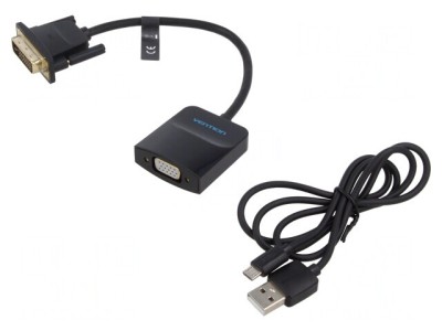 Convertor PVC Negru 0,15m &amp;Oslash;5mm foto