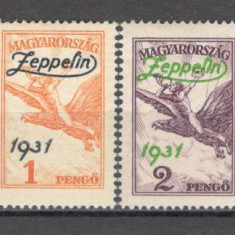 Ungaria.1931 Posta aeriana-supr. ZEPPELIN SU.41