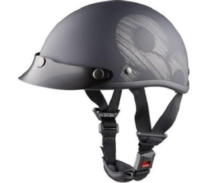 Casca semi integrala Louis 80 Braincap culoare negru marime M Cod Produs: MX_NEW 20424103LO foto