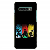 Husa compatibila cu Samsung Galaxy S10 Plus Silicon Gel Tpu Model Demon Slayer Team