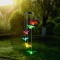Lampă solară suspendată - fluturi - cu LED RGB - 78 x 12,5 cm - 11740C