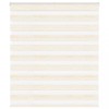 Jaluzea tip zebra 130x100 cm lățime țesătură 125,9 cm poliester