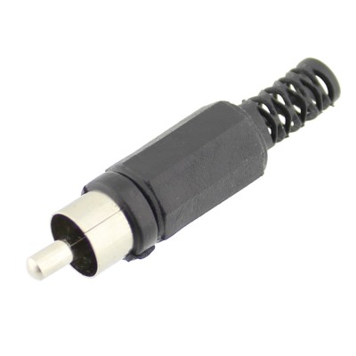 RCA tata, plastic, negru - 122150 foto