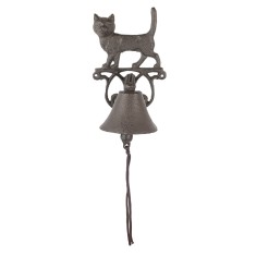 Clopotel perete fier maro 14x14x24 cm