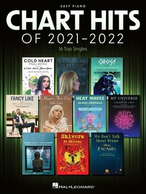 Chart Hits of 2021-2022: Easy Piano Songbook foto