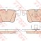 Set placute frana,frana disc BMW Seria 3 (F30, F35, F80) (2011 - 2016) TRW GDB1942